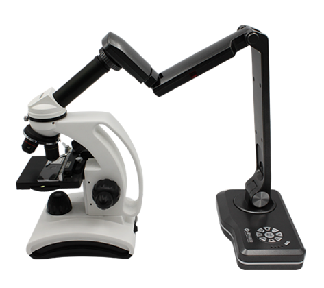microscope with document camera 带有文档相机的显微镜